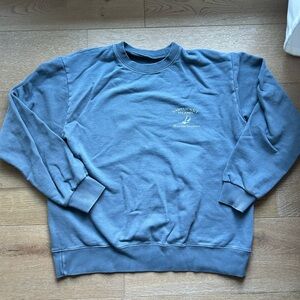 Blue Nantucket Island crewneck